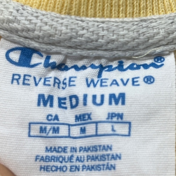 Rhode Island Rams Champion Reverse Weave Crewneck Sweatshirt Mens - Picture 5 of 5